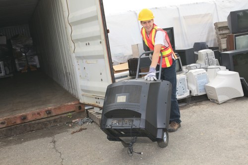 Residential and commercial waste clearance services in action